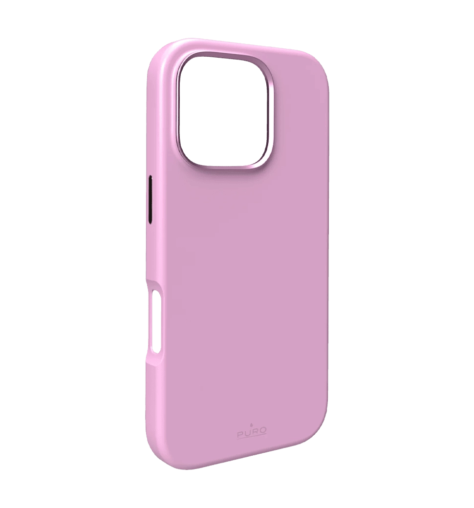 Чохол Puro Liquid Silicon Cover "ICON MAG PRO" with Magsafe, iPhone 16 Pro 6.3", Rose PUIPC16P61ICONMPROSE