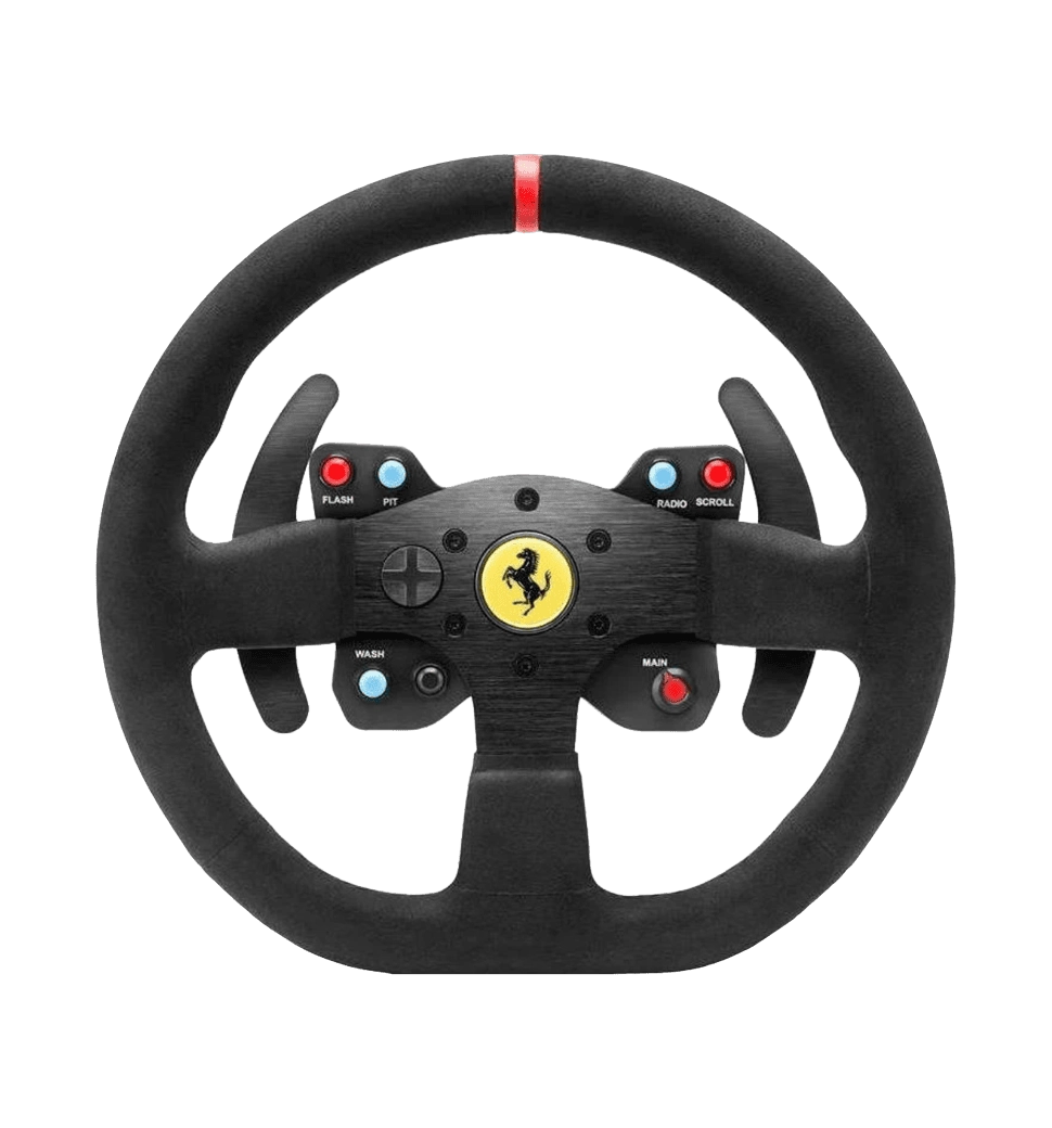 Комплект (кермо, педалі) Thrustmaster T300 Ferrari Integral RW Alcantara edition Black (4160652)