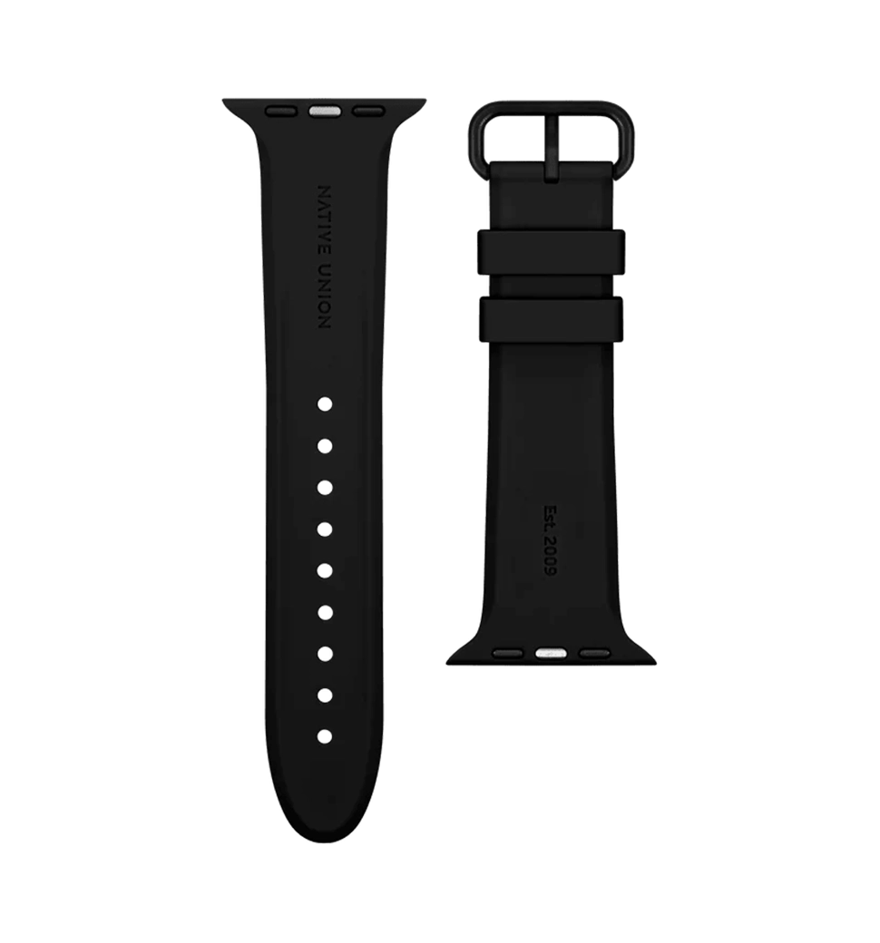 Ремінець Native Union Curve Strap Black for Apple Watch 45mm/44mm/42mm (CSTRAP-AW-L-BLK)