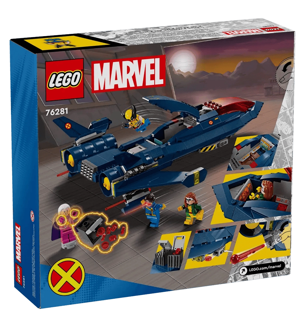 Конструктор LEGO Marvel X-Jet Людей Ікс
