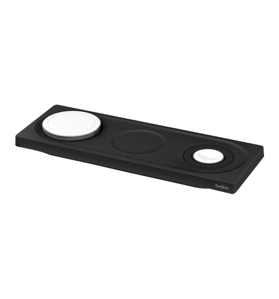 Беспроводной ЗП Belkin 3in1 MagSafe, black (WIZ016VFBK)