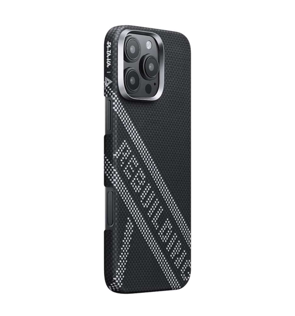 Чехол Pitaka Tactile Woven Re-TROS Rebuilding for iPhone 16 Pro (KI1601RTR)