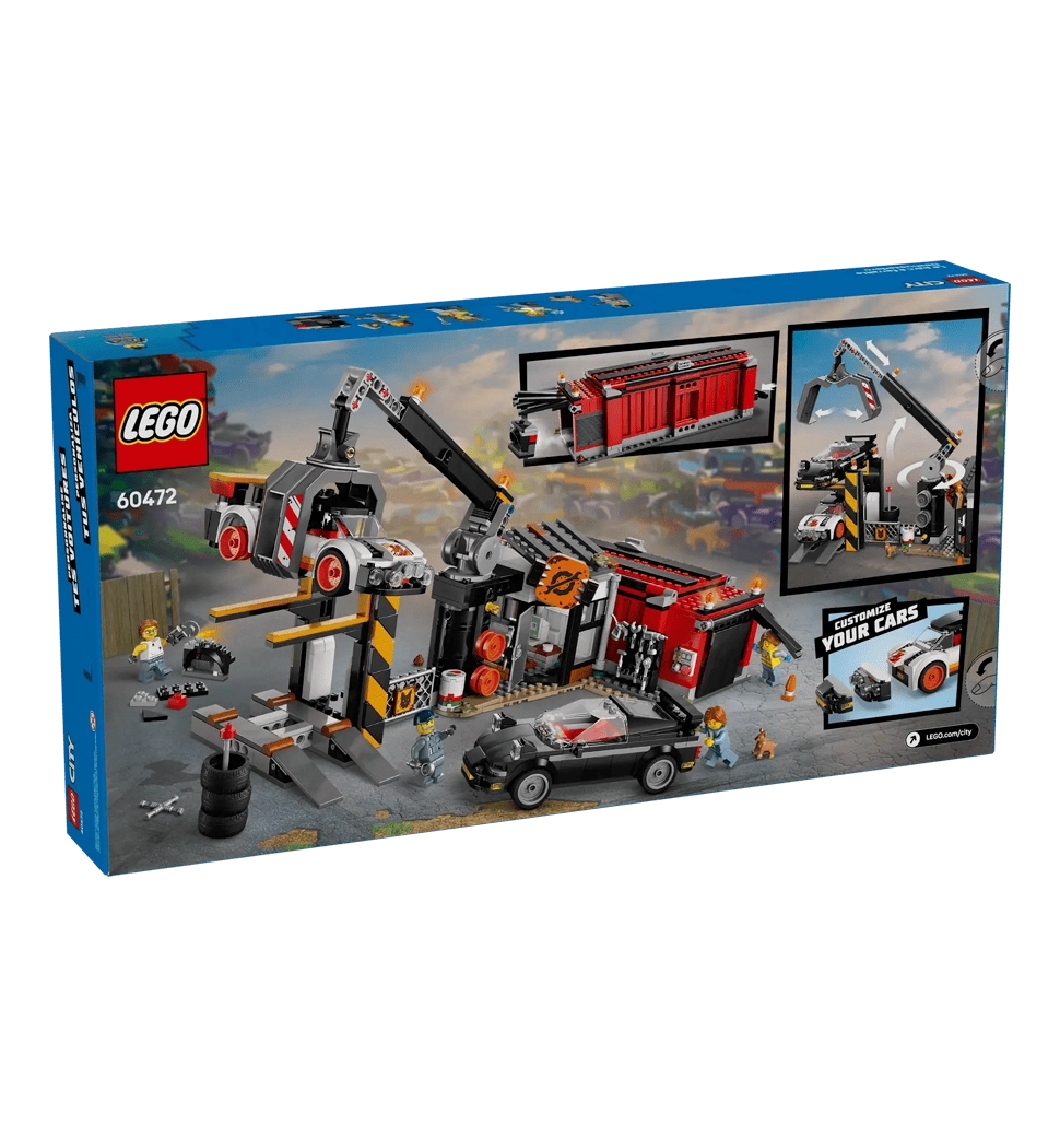 Конструктор LEGO City Свалка с автомобилями