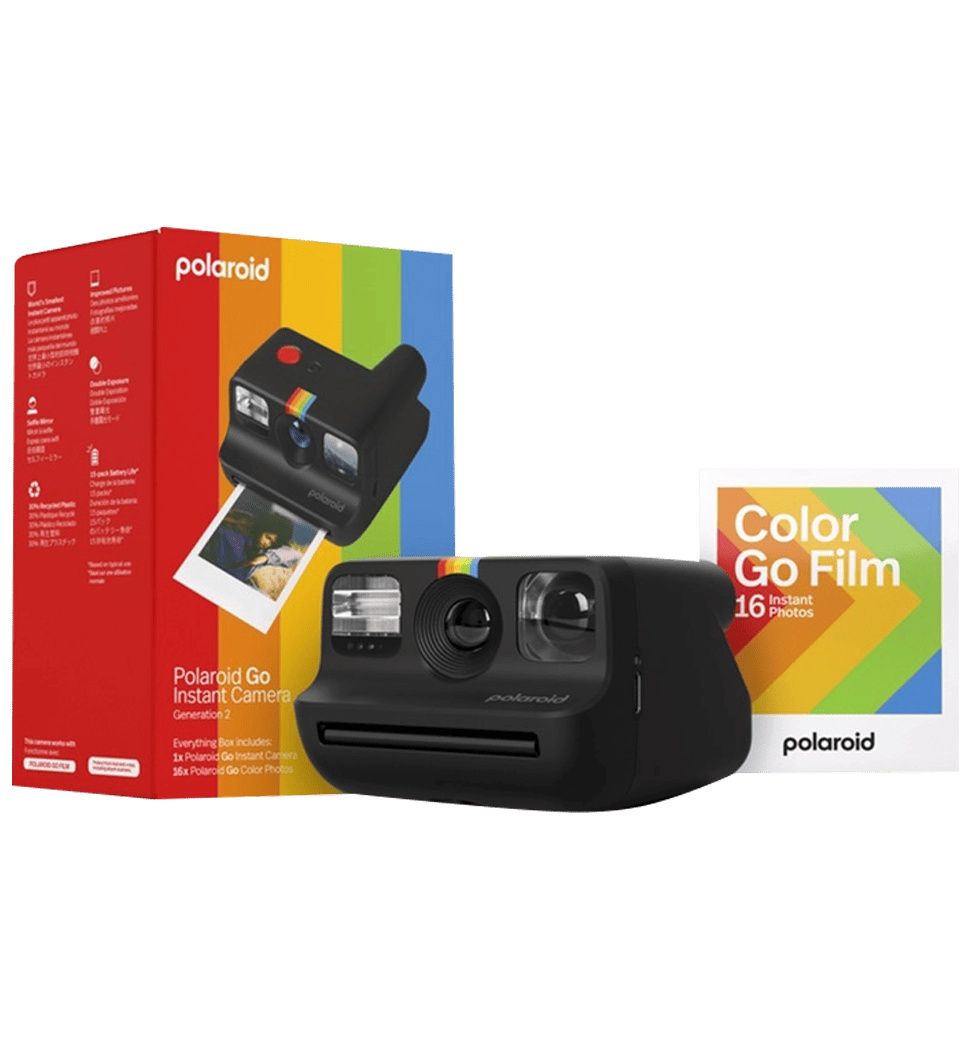 Камера моментальной печати Polaroid Go Gen 2 Black (009096) +16 instant photos