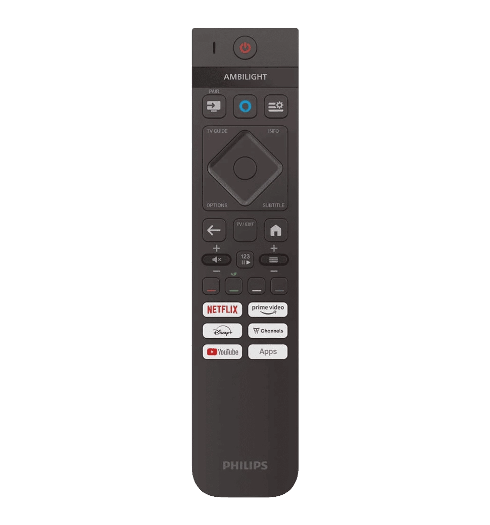 Телевізор Philips  50", 4К QLED 60 Hz, Titan OS, 350 cd/m2, Ambilight, sound 20W, Wi-Fi 802.11ac,Bluetooth 5