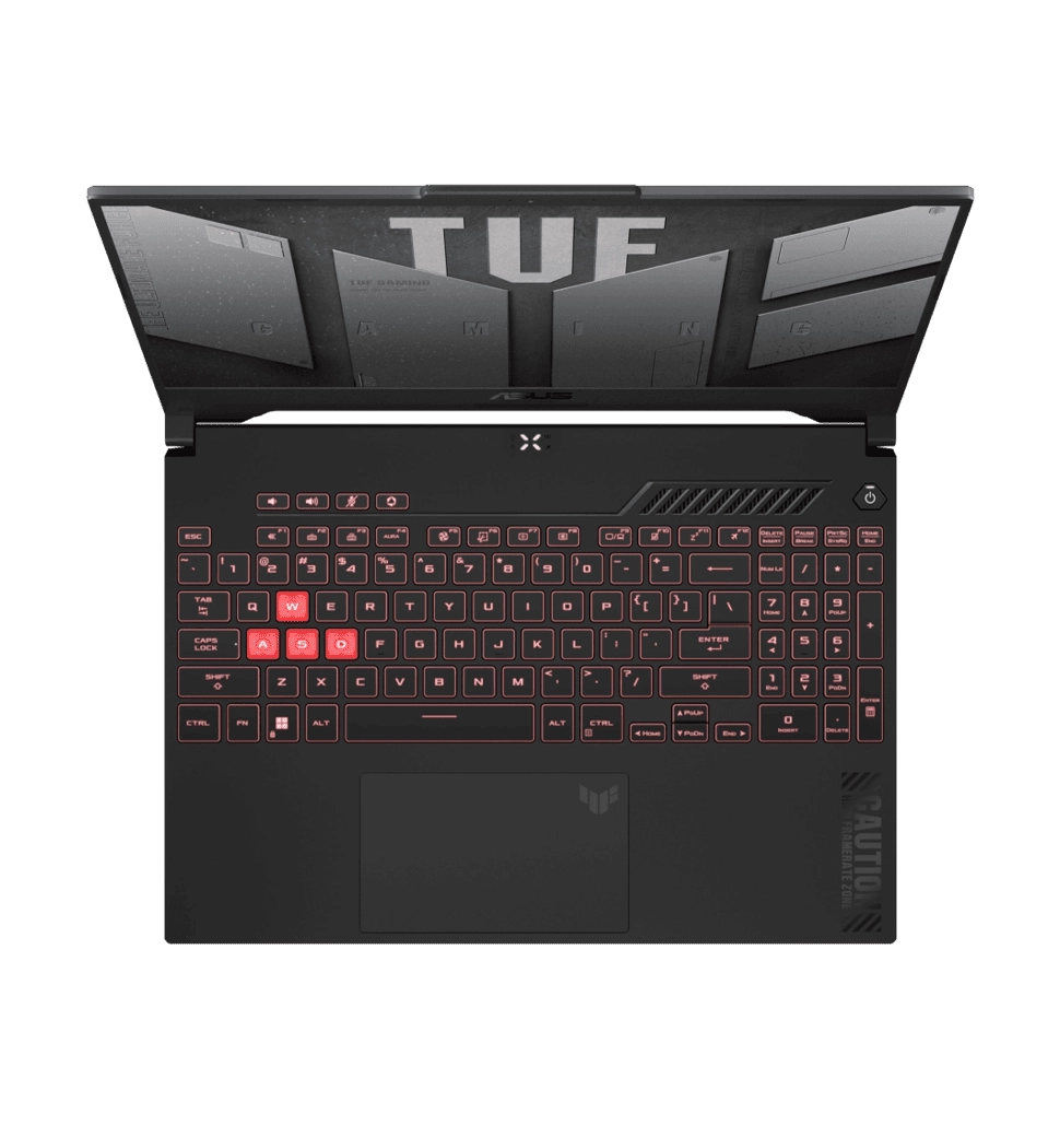 Ноутбук 15.6" ASUS TUF Gaming A15 FA507NVR-LP003 (90NR0JK5-M007E0)/AMD R7-7435HS/16GB/512GB/NVD4060-8/NoOS/Gray