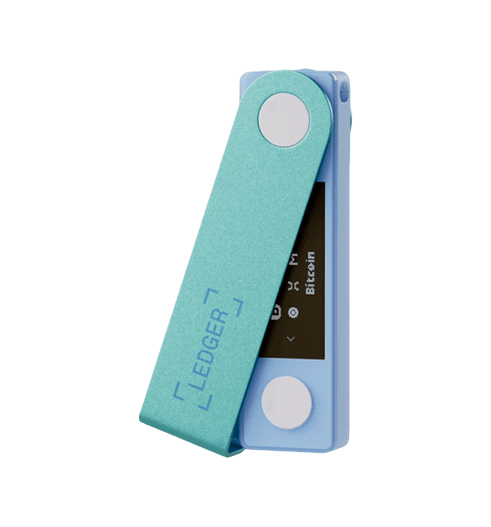 Крипто-гаманець Ledger Nano X Pastel Green