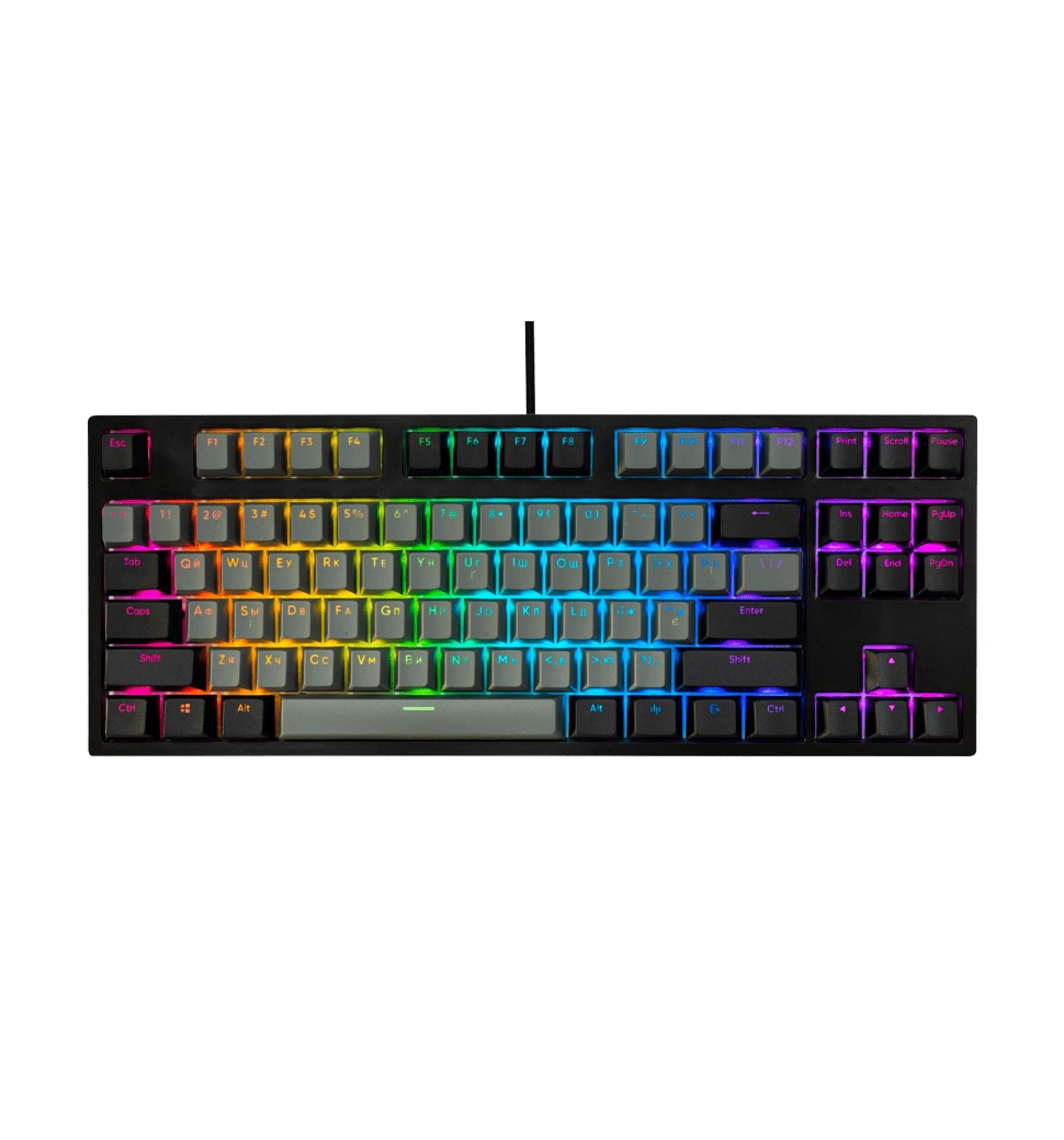 Ігрова клавіатура DARK PROJECT Pro KD87A Gateron Optical 2.0 Red (DP-KD-87A-004110-GRD)