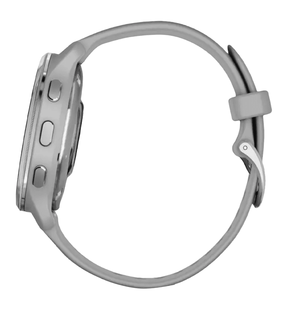 Garmin Venu 2 Plus Silver S. Steel Bezel w. Powder G. Case and S. Band (010-02496-00/10)