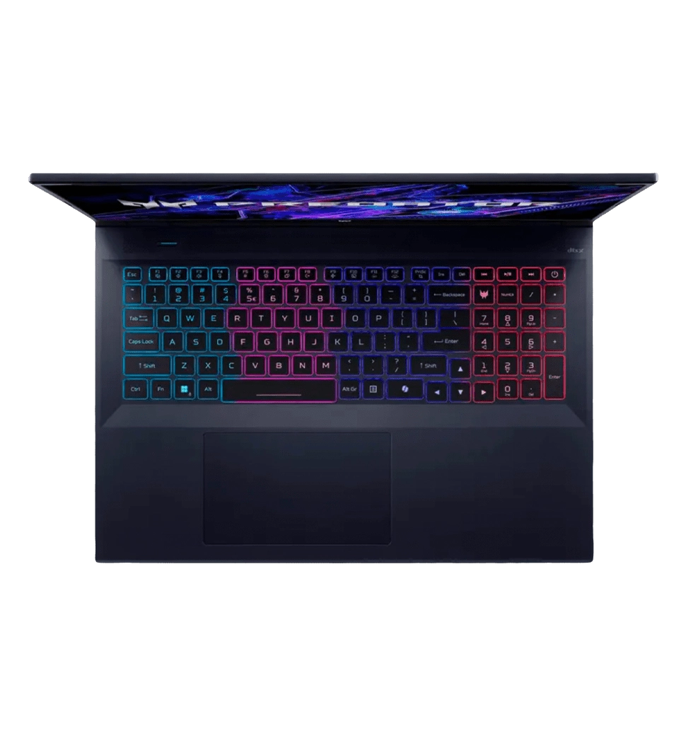 Ноутбук 18" Acer Predator Helios Neo 18 PHN18-71 (NH.QS0EU.001)/Intel i9-14900HX/32GB/1TB SSD/NVD 4060-8/Linux/Black