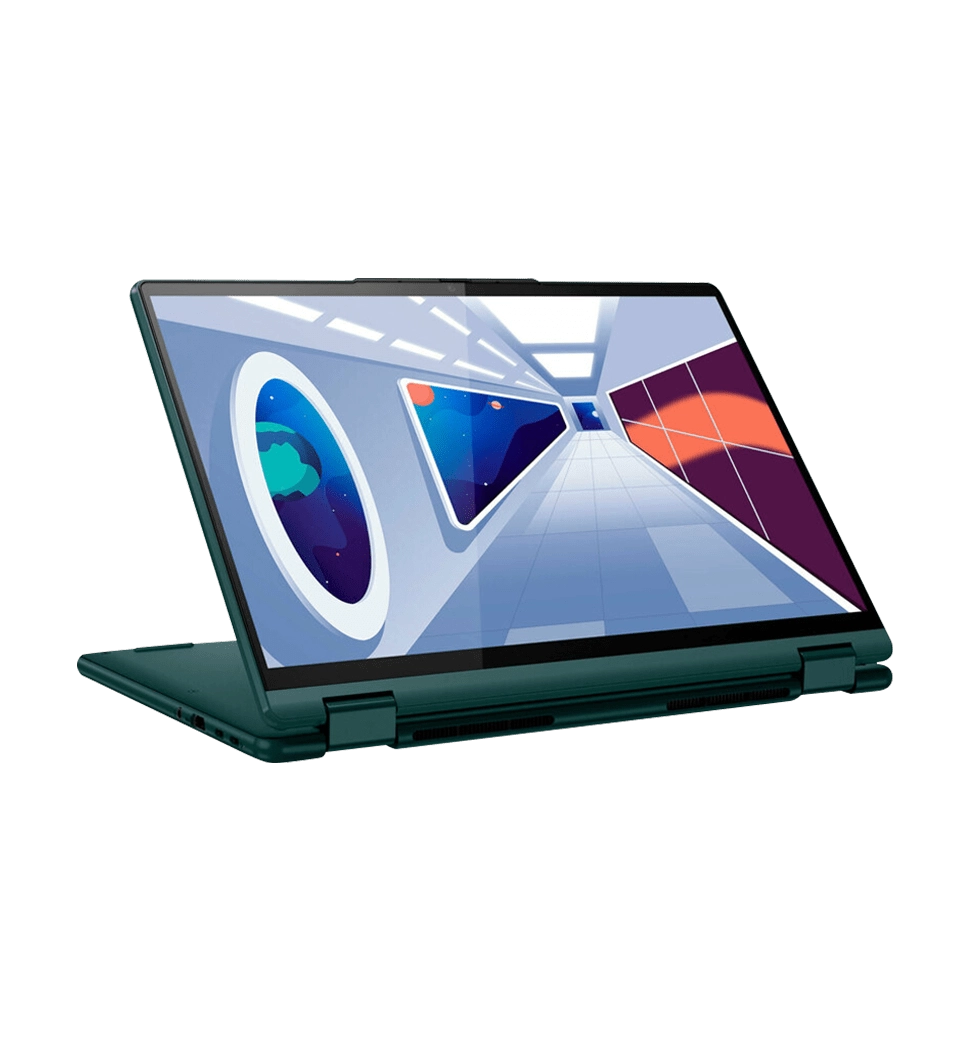 Ноутбук 13.3" LENOVO Yoga 6 13ABR8 (83B2007LRA)/AMD R5 7530U/16GB/512 SSD/AMD Radeon Graphics/DOS/Teal