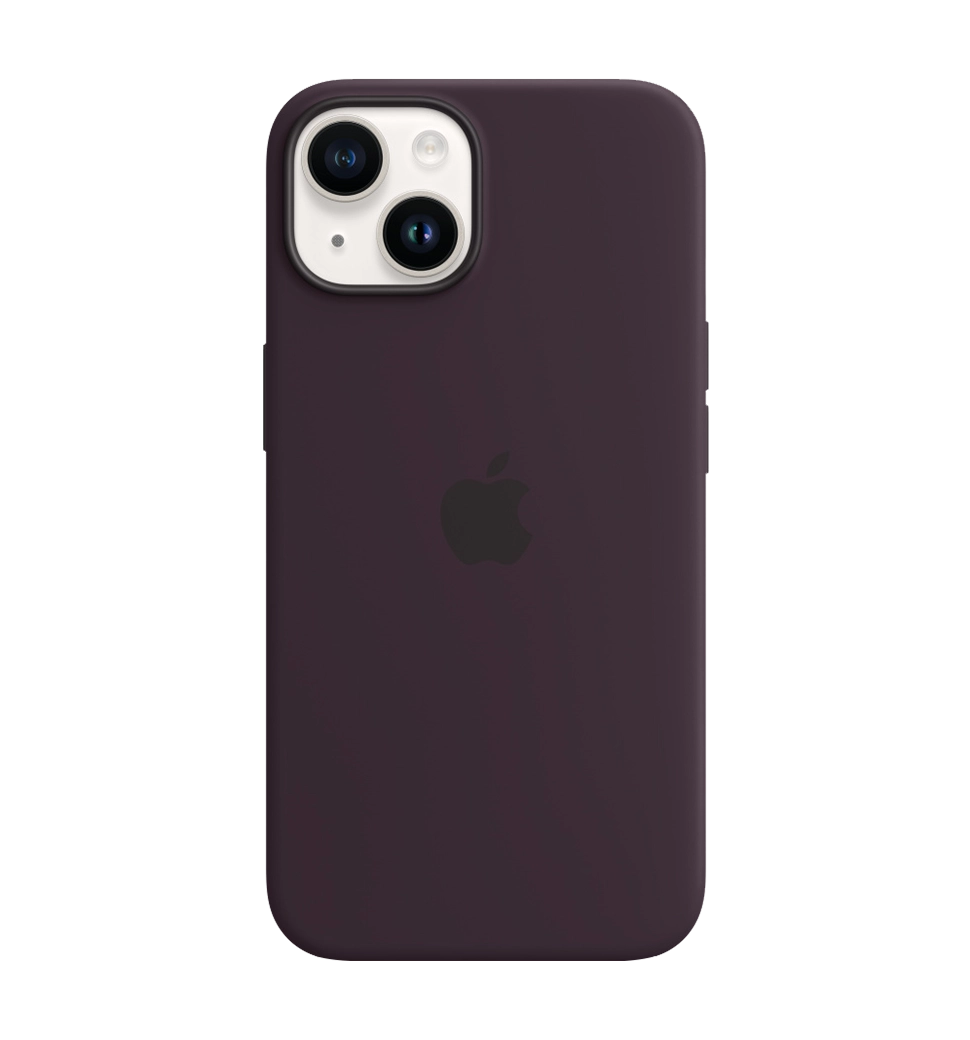 Чохол Силіконовий iPhone 14 Silicone Case with MagSafe Elderberry (MPT03) — фото 3