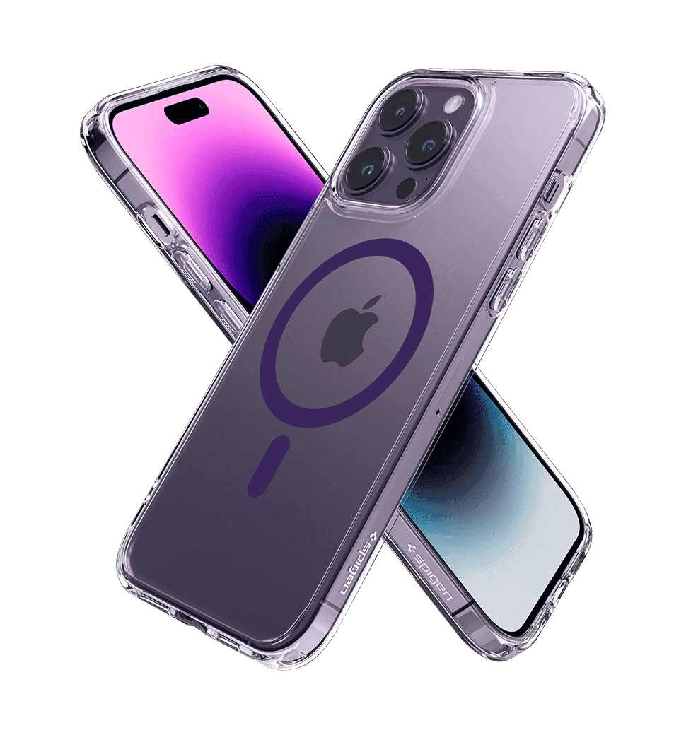 Чохол Spigen  iPhone 14 Pro Max Ultra Hybrid MagFit, Deep Purple (ACS05581)