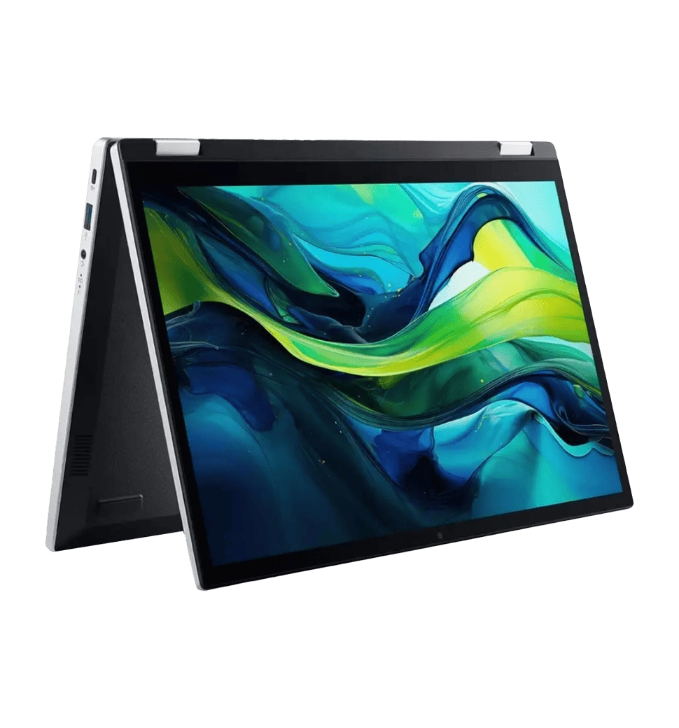 Ноутбук 14" Acer Aspire Go Spin AGSP14-31PT (NX.JBEEU.001) Intel 3-N355/16GB/F512GB/UMA/Lin/Silver