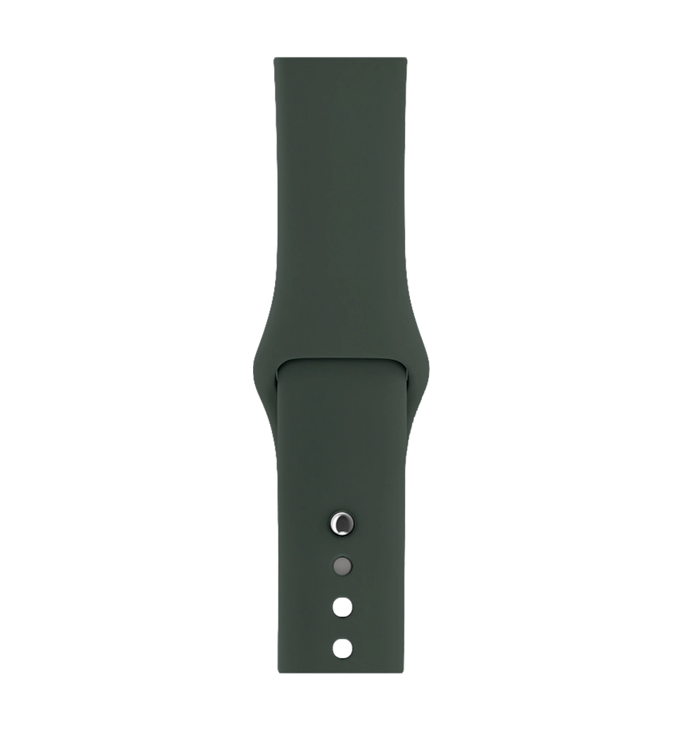 Ремiнець Silicone Copy 42/44/45mm Forest Green