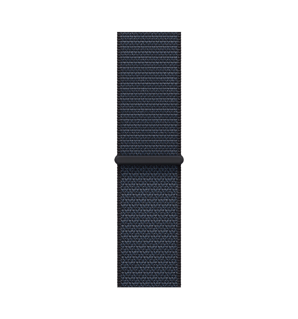 Apple Watch SE 2 2024 44mm Midnight Aluminium Case with Ink Sport Loop (MXEP3)