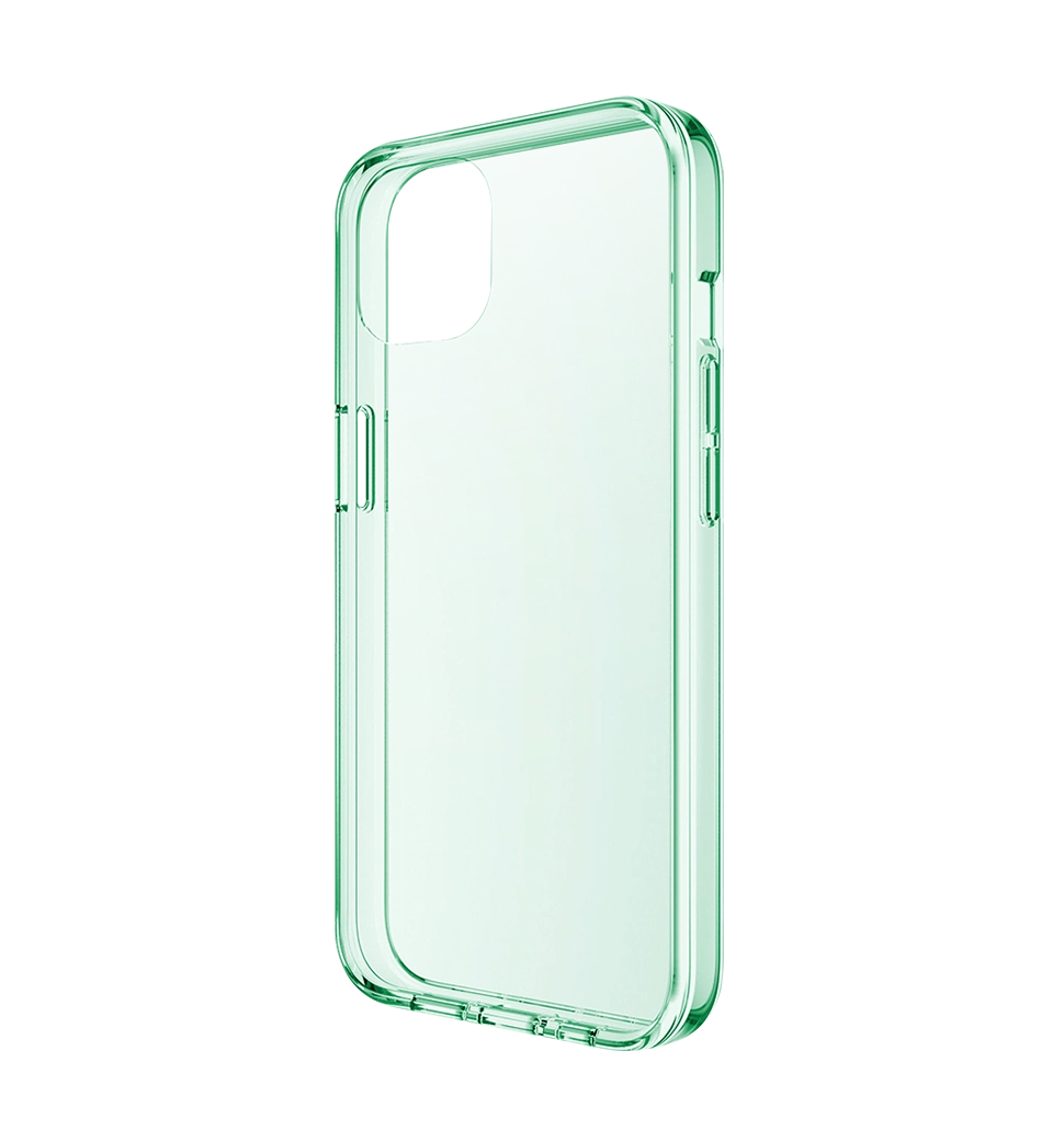 Чехол ClearCase for Apple iPhone 2021 6.1'', Lime AB (0334)