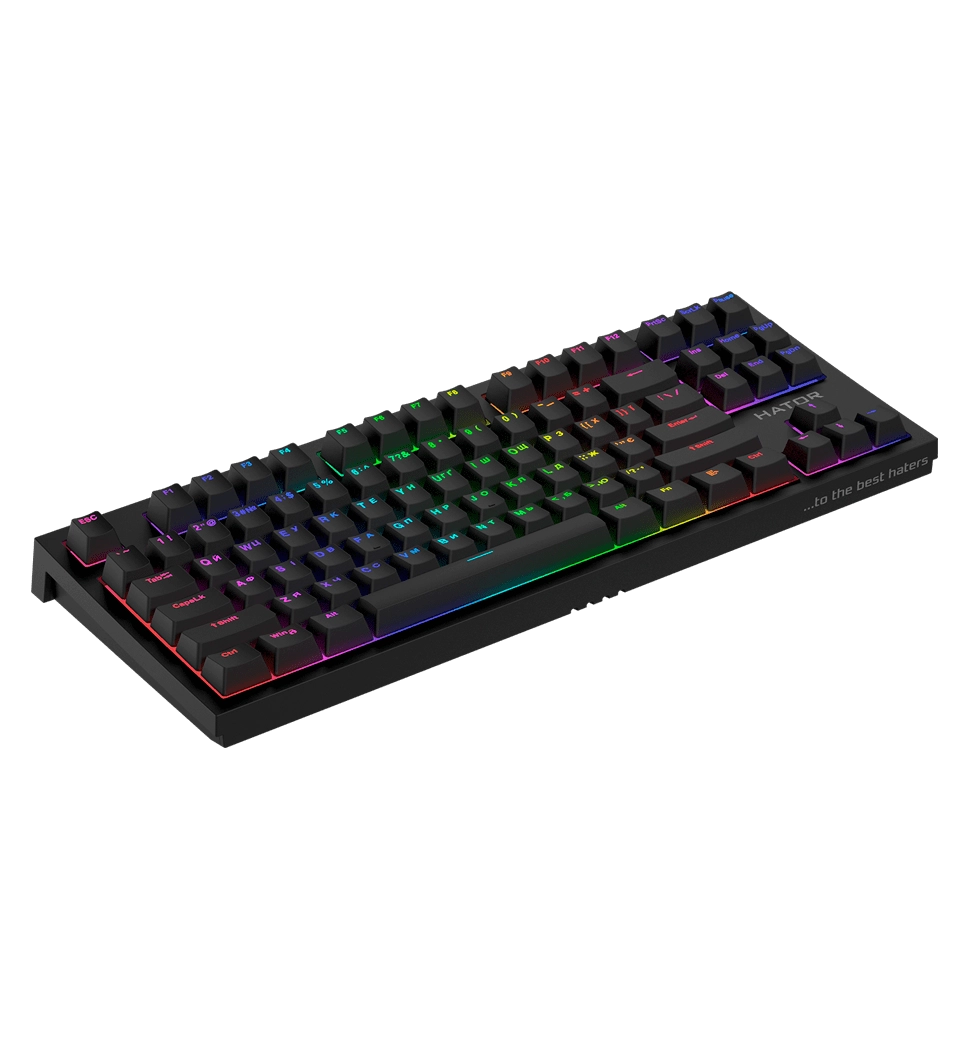 Клавиатура механическая HATOR Skyfall 2 TKL PRO orange (HTK-750) black