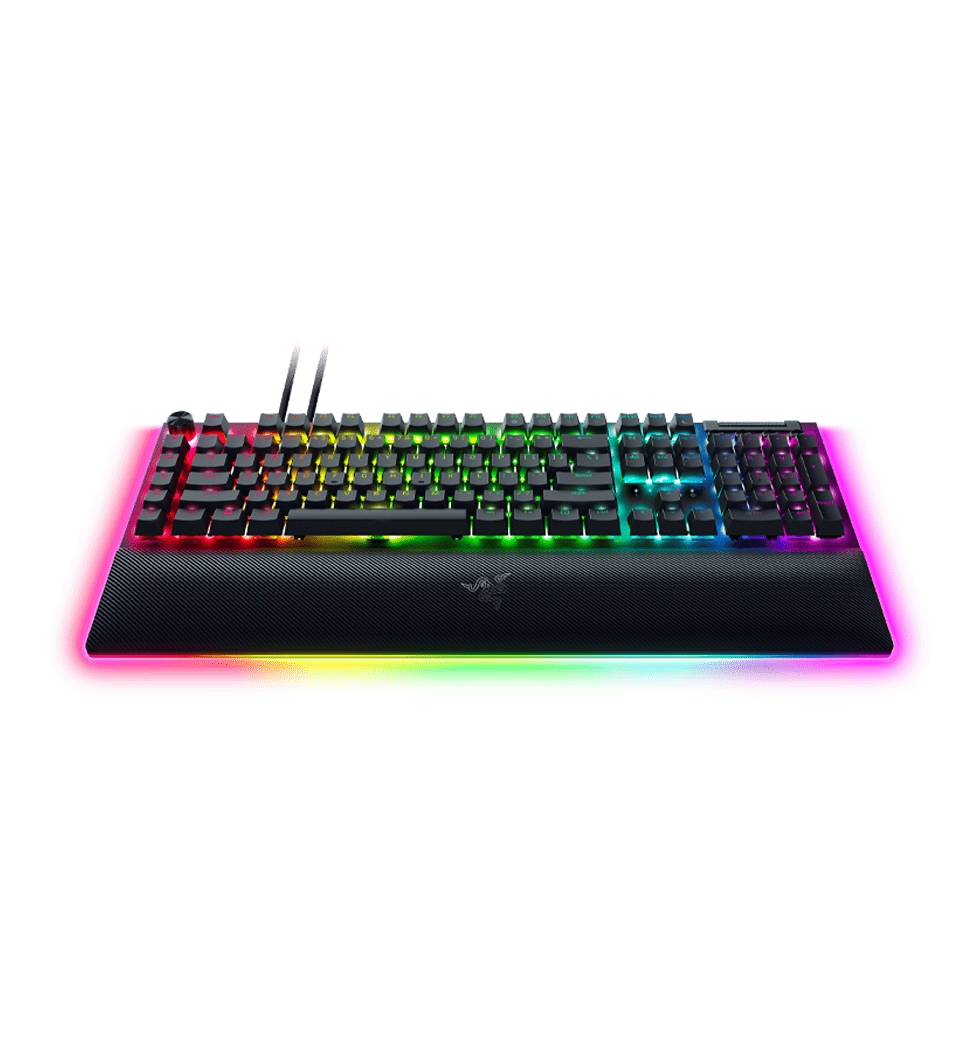 Клавиатура механическая RAZER BlackWidow V4 PRO Wireless, Yellow Switch (RZ03-04681800-R3M1)