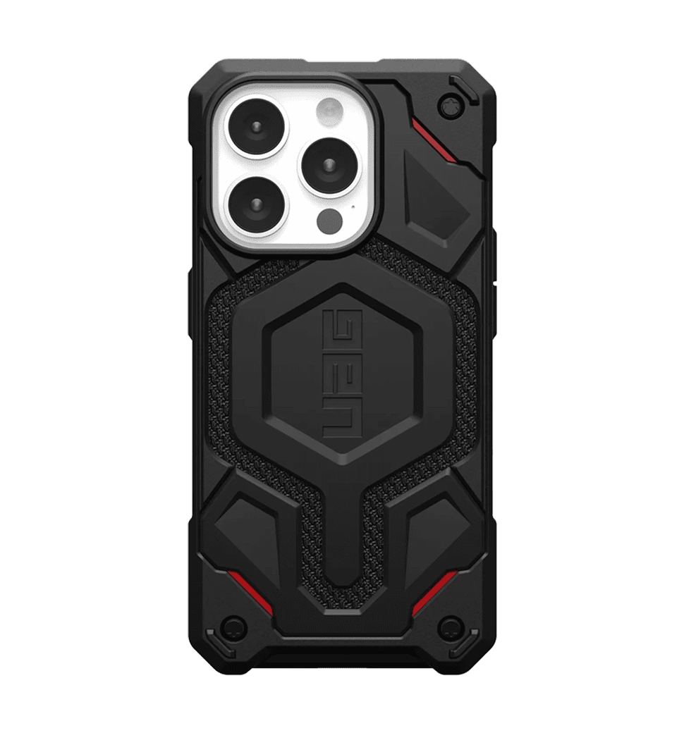 Чехол UAG iPhone 15 Pro Monarch Pro Magsafe, Kevlar Black (114221113940)