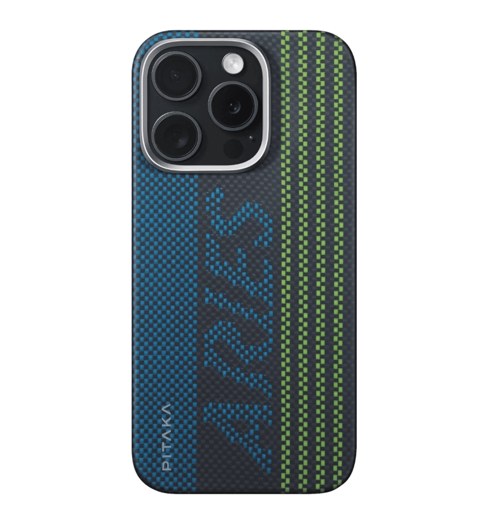 Чехол Pitaka Tactile Woven Case Aries Credit Сard for iPhone 16 Pro (KI1601CR)