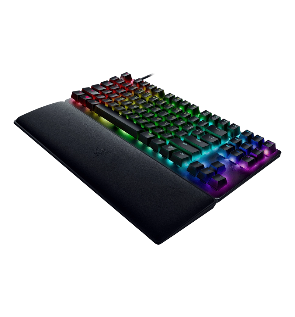 Клавіатура механічна RAZER Huntsman V2 Tenkeyless, Purple Optical switch, RU (RZ03-03941400-R3R1)