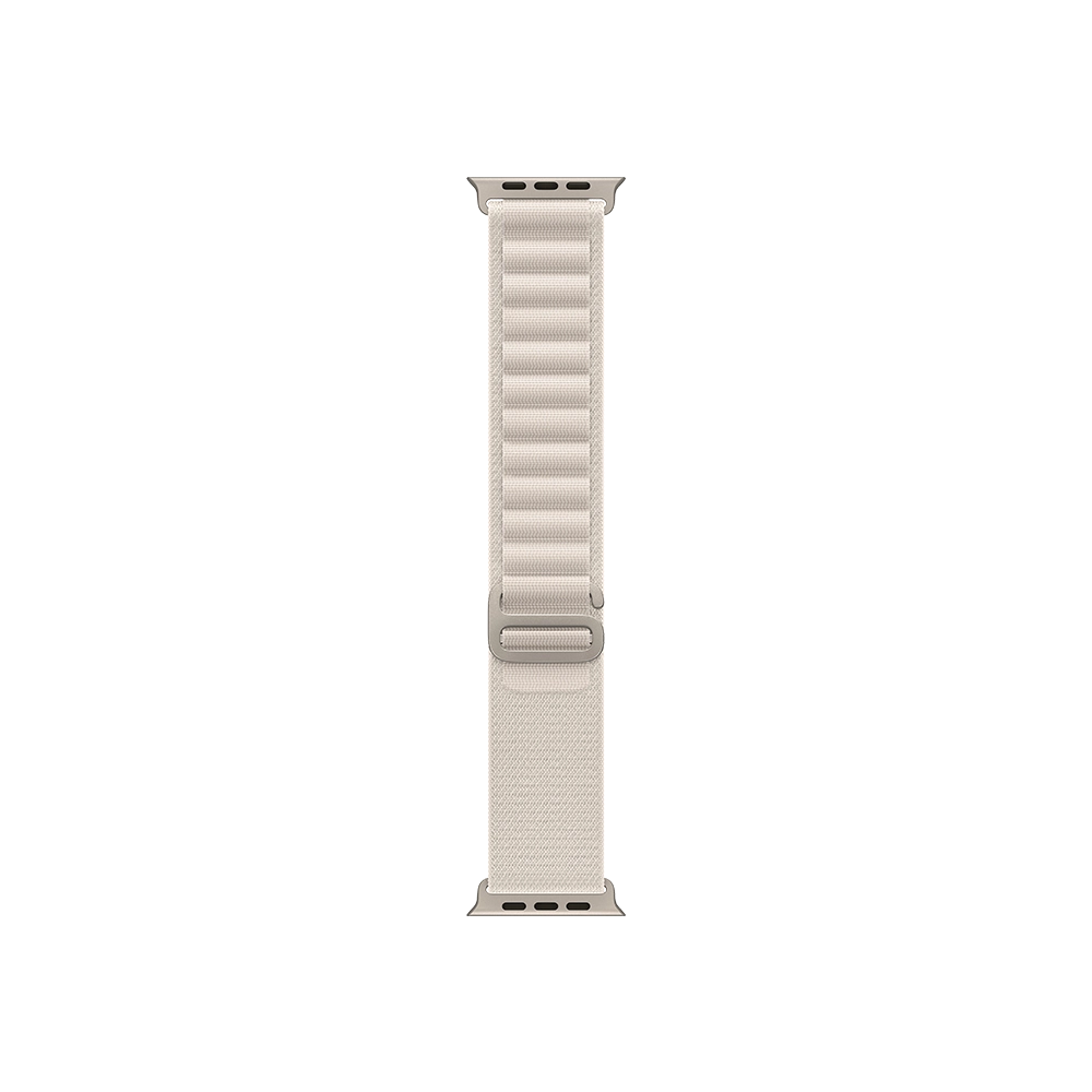 Apple Watch 49mm Ultra Titanium Starlight Alpine Loop - Large (MQFT3) БУ