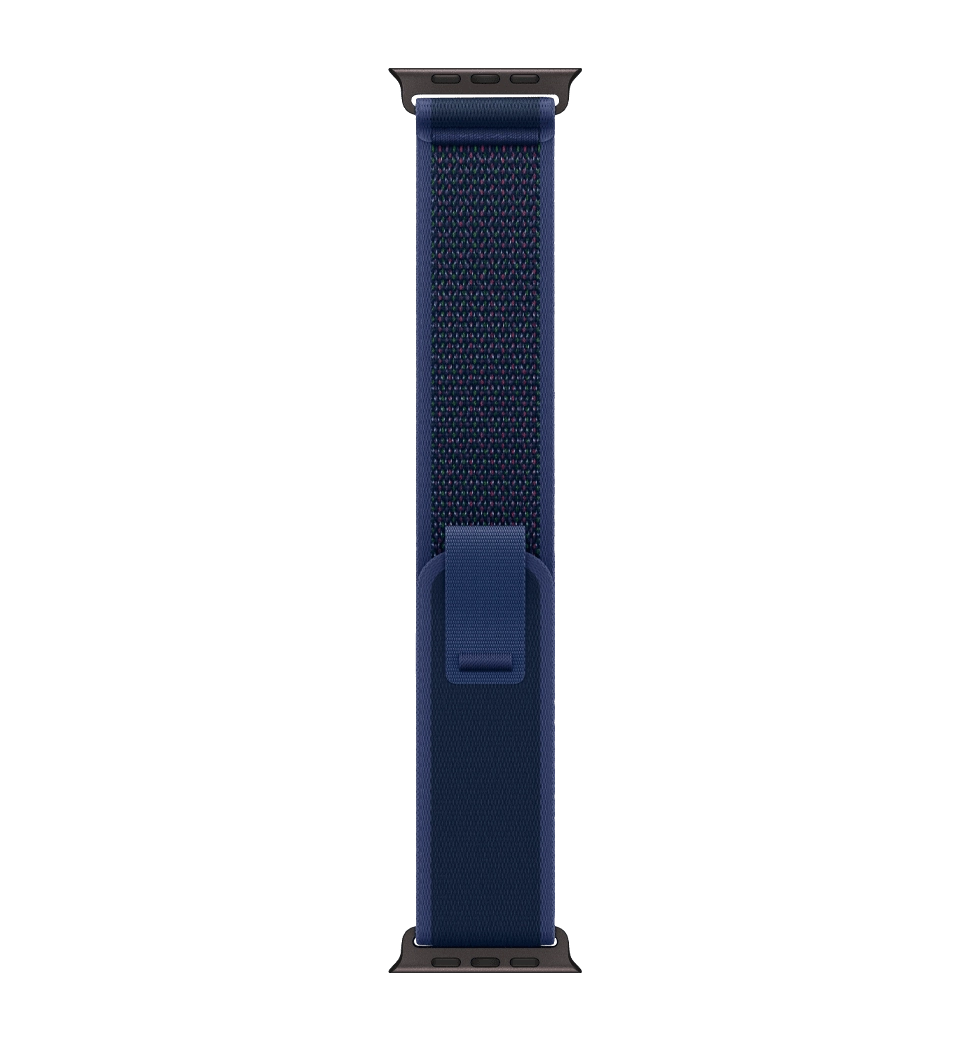 Apple Watch Ultra 2 49mm GPS + LTE Black Titanium Case with Blue Trail Loop S/M (MYTJ3, MYQ73)
