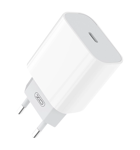 Адаптер XO L77 Type-C PD 3A 20W+Lightning White