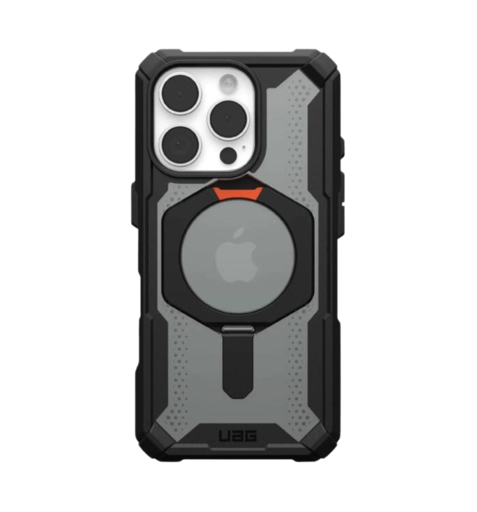 Чохол UAG для iPhone 16 Pro Max, Plasma XTE MagSafe, Black/Orange (114475114097)