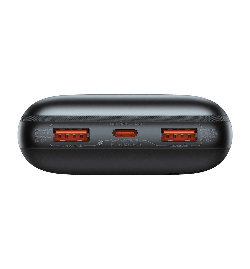 Дополнительная батарея Baseus Bipow Pro Digital Display Fast Charge Power Bank 20000mAh 22.5W PPBD030001