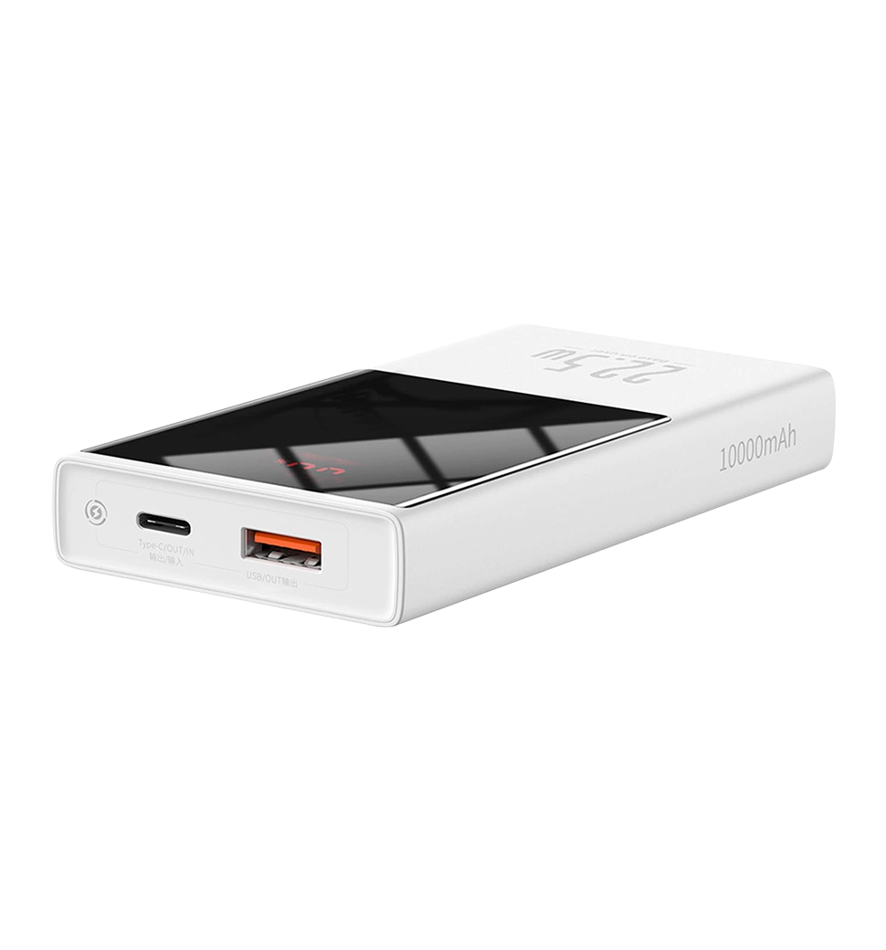 Доп батарея Baseus Super Mini Digital Display 10000mAh 22.5W White (PPMN-A02)