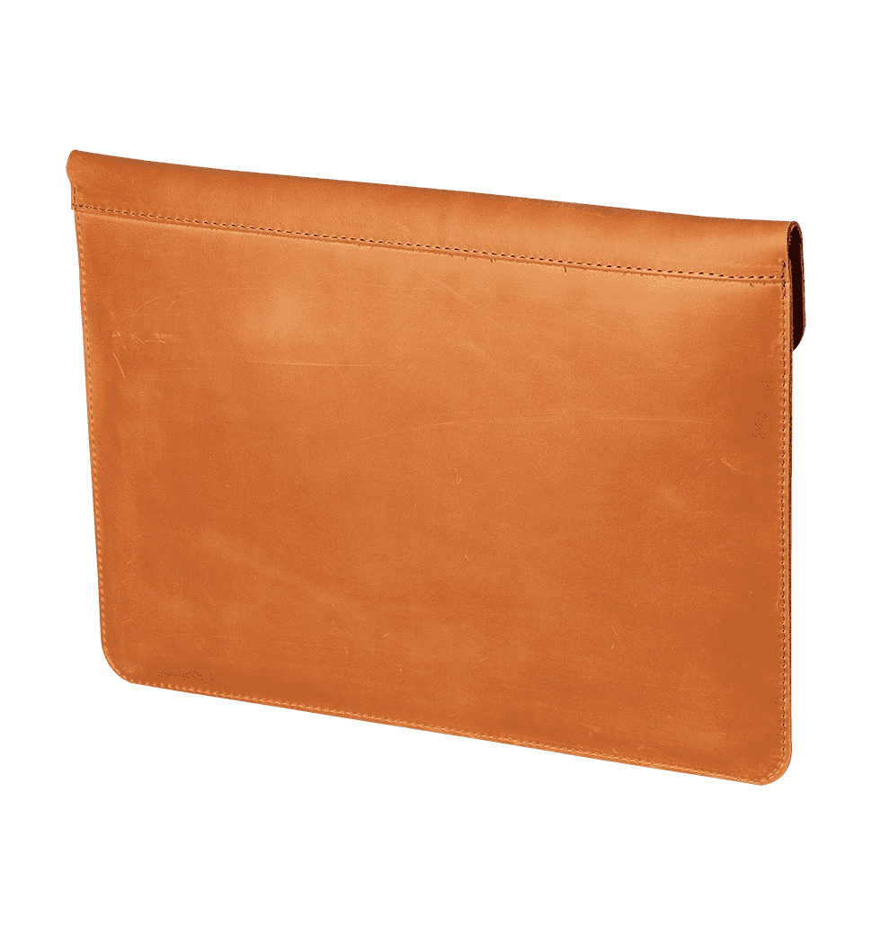 Шкіряний чохол INCARNE Klouz MacBook Pro 16" 2019-2023 коньяк