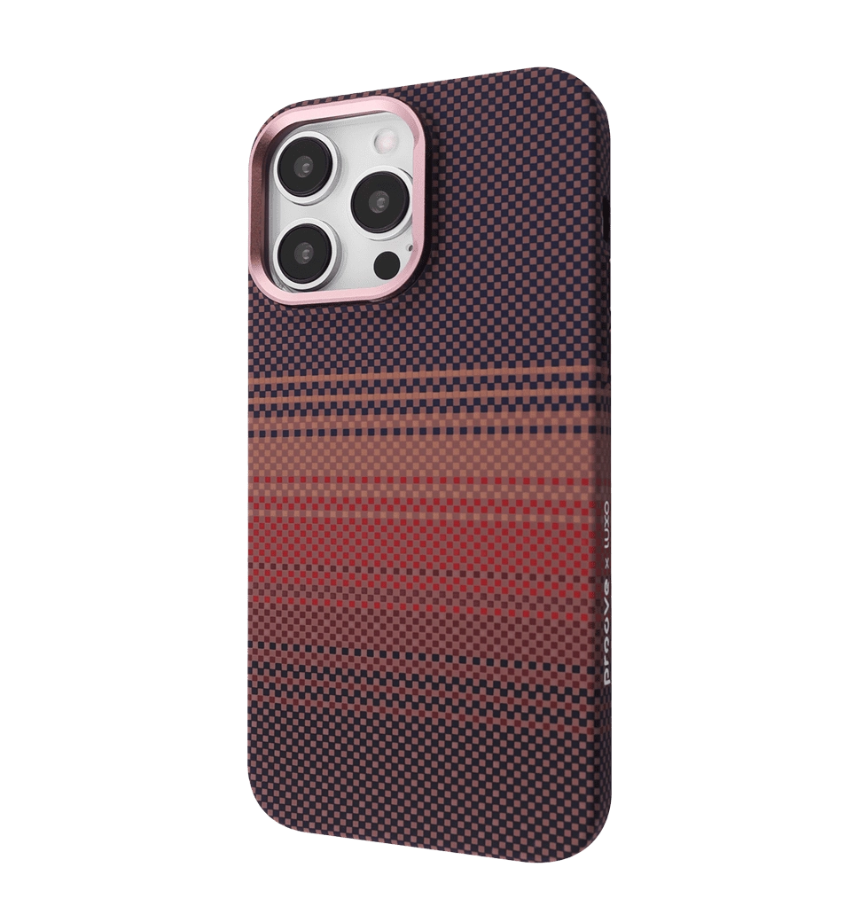Чехол Proove Gleam Case with Magnetic Ring iPhone 14 Pro Max (gold stripes)