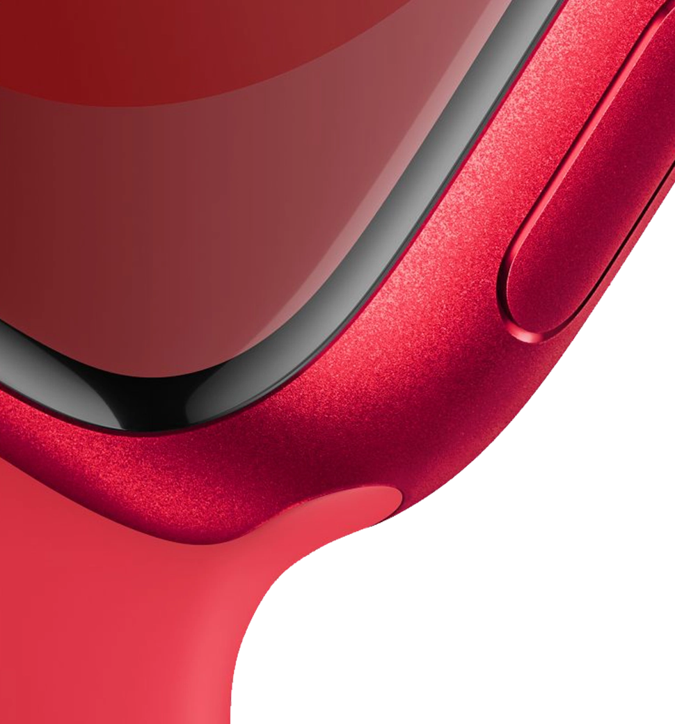 Apple Watch Series 9 41mm (PRODUCT)RED Aluminum Case with (PRODUCT)RED Sport Band S/M (MRXG3)