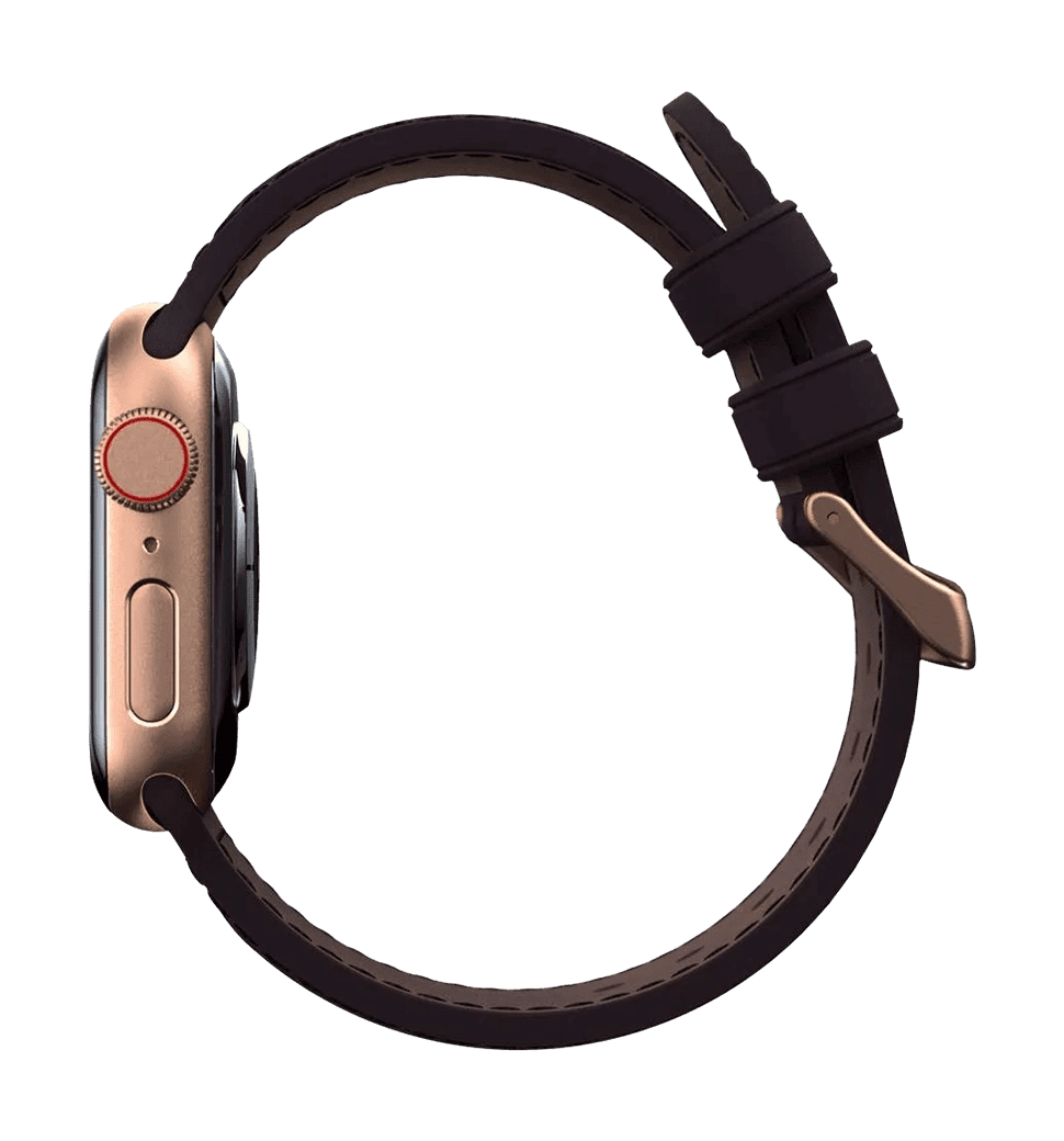 Ремешок Njord Salmon Leather Strap Rust для Apple Watch 45mm/44mm (SL14123)