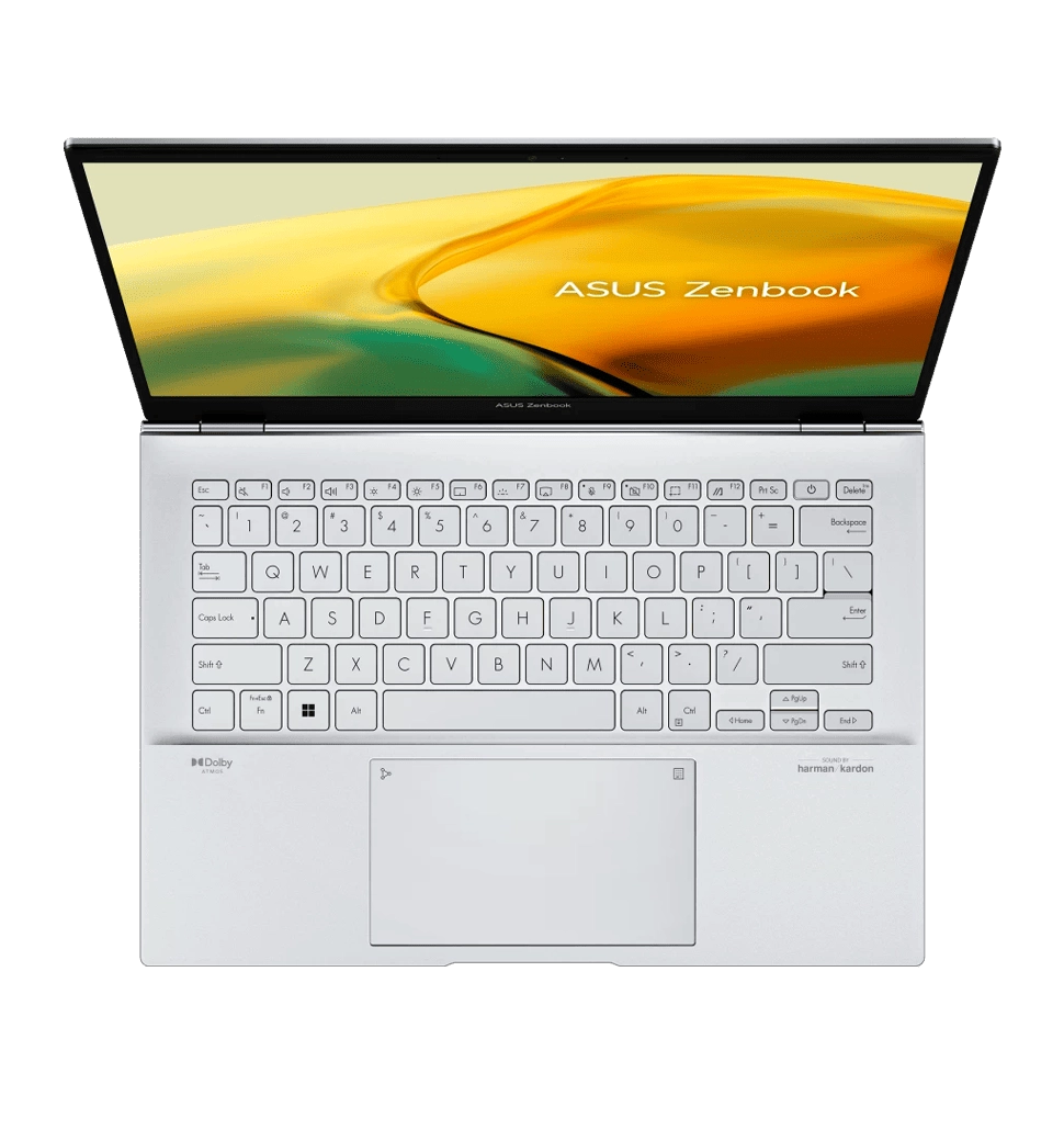 Ноутбук ASUS Zenbook 14 UX3402VA-KP783 14" WQXGA IPS, Intel i7-13700H, 16GB, F512GB, UMA, NoOS, Серебряный