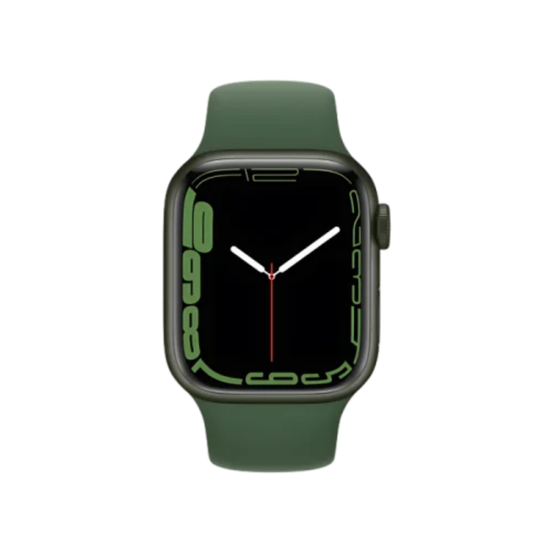 Apple Watch S7 45мм Green Alu Sp Band (MKN73) БУ