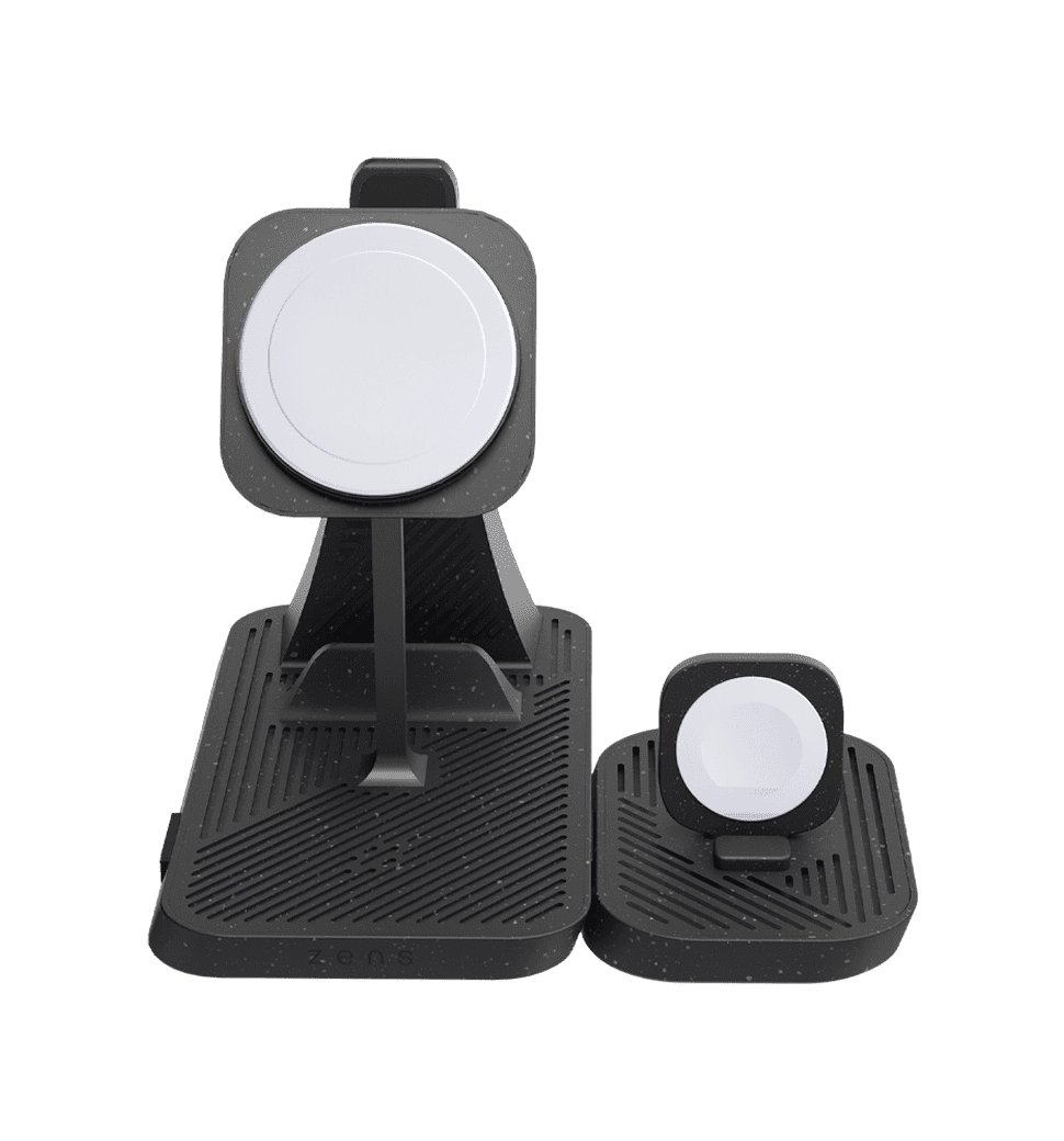 Zens 4-in-1 Modular Wireless Charger with iPad Charging Stand Black (ZEAPM03/00)