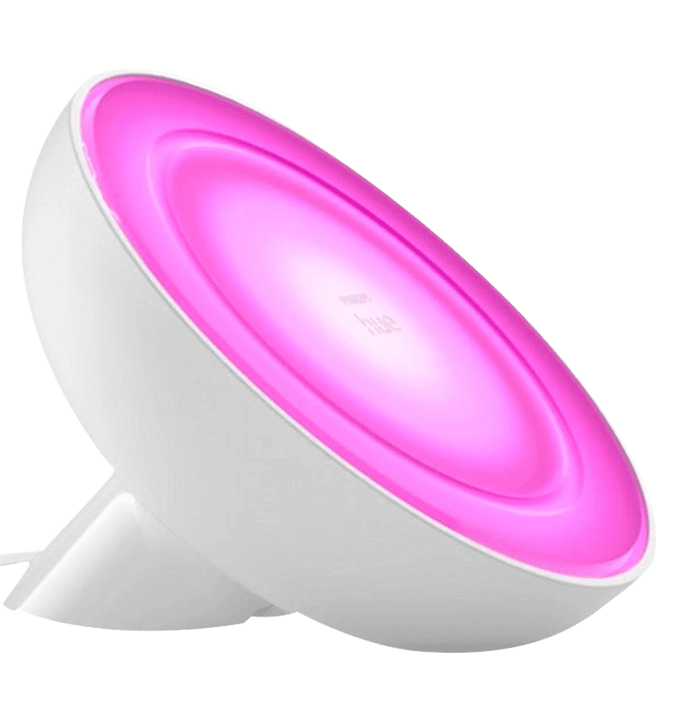 Настенный умный светильник Philips Hue Bloom, 2000K-6500K, RGB, ZigBee, Bluetooth, димування, білий (929002375901)