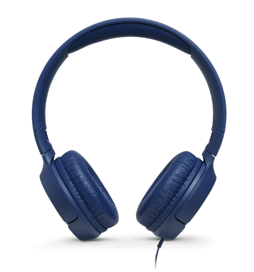 Навушники з мікрофоном JBL Tune 500 Blue (JBLT500BLU)