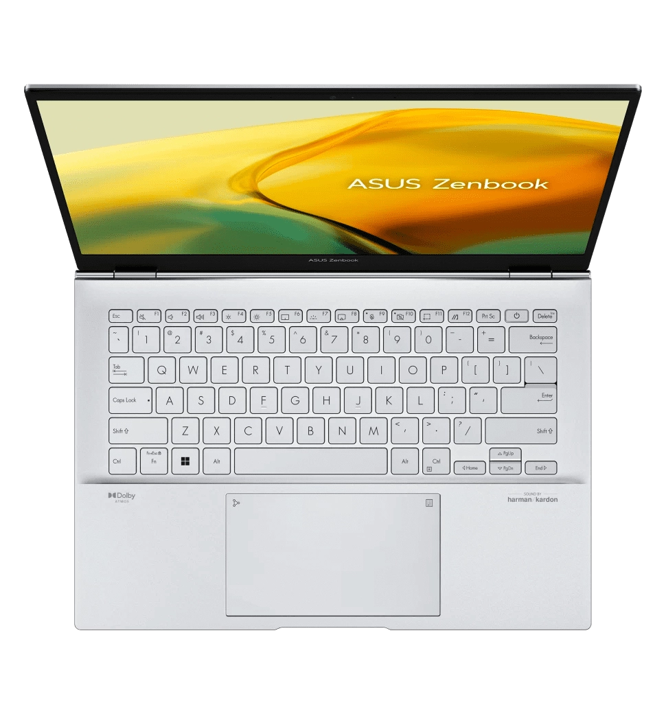 Ноутбук 14” ASUS Zenbook 14 (UX3402VA-KP695)/Intel i7-13700H/16GB/1TB SSD/Intel Iris Xe/DOS/Silver