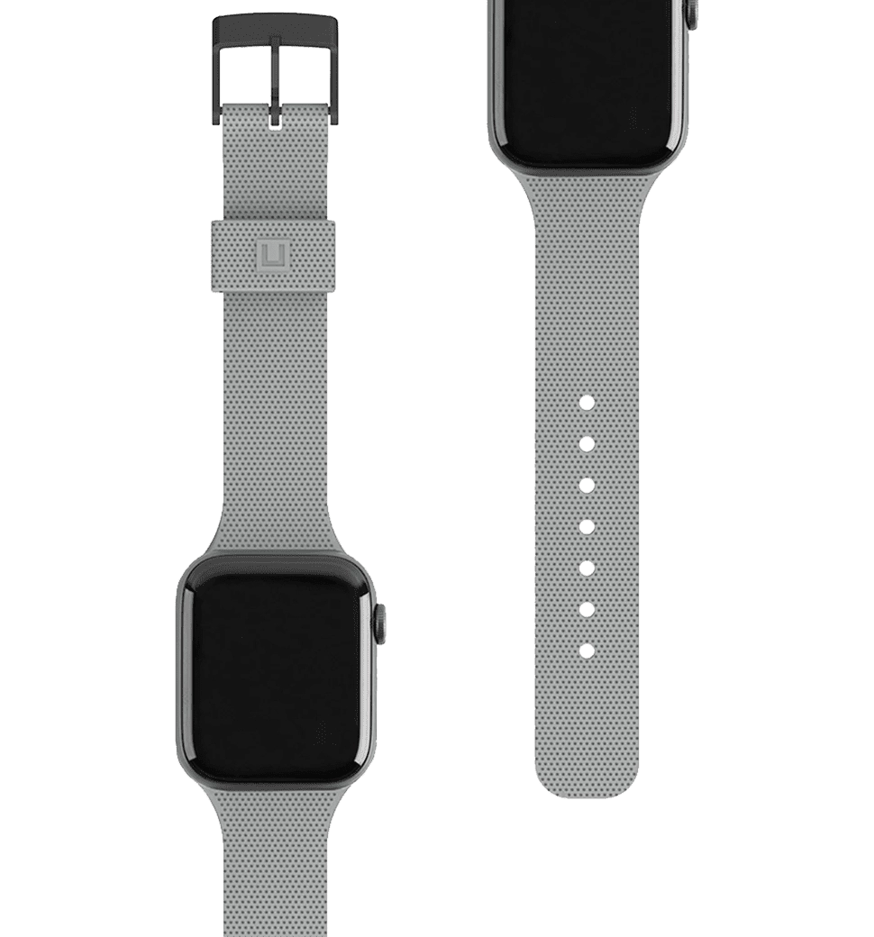 Ремінець UAG [U] для Apple Watch 45/44/42 Dot Silicone, Grey