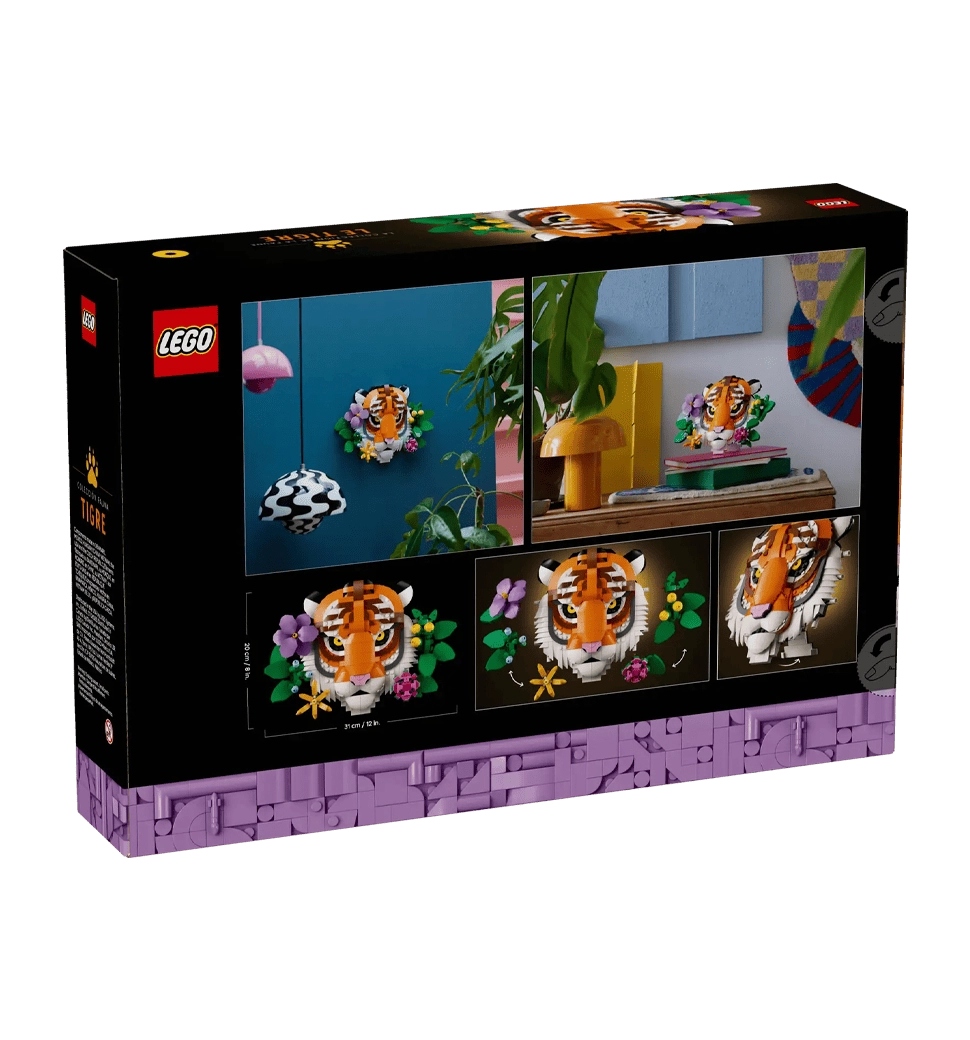 Конструктор LEGO Art Колекція фауни - Тигр