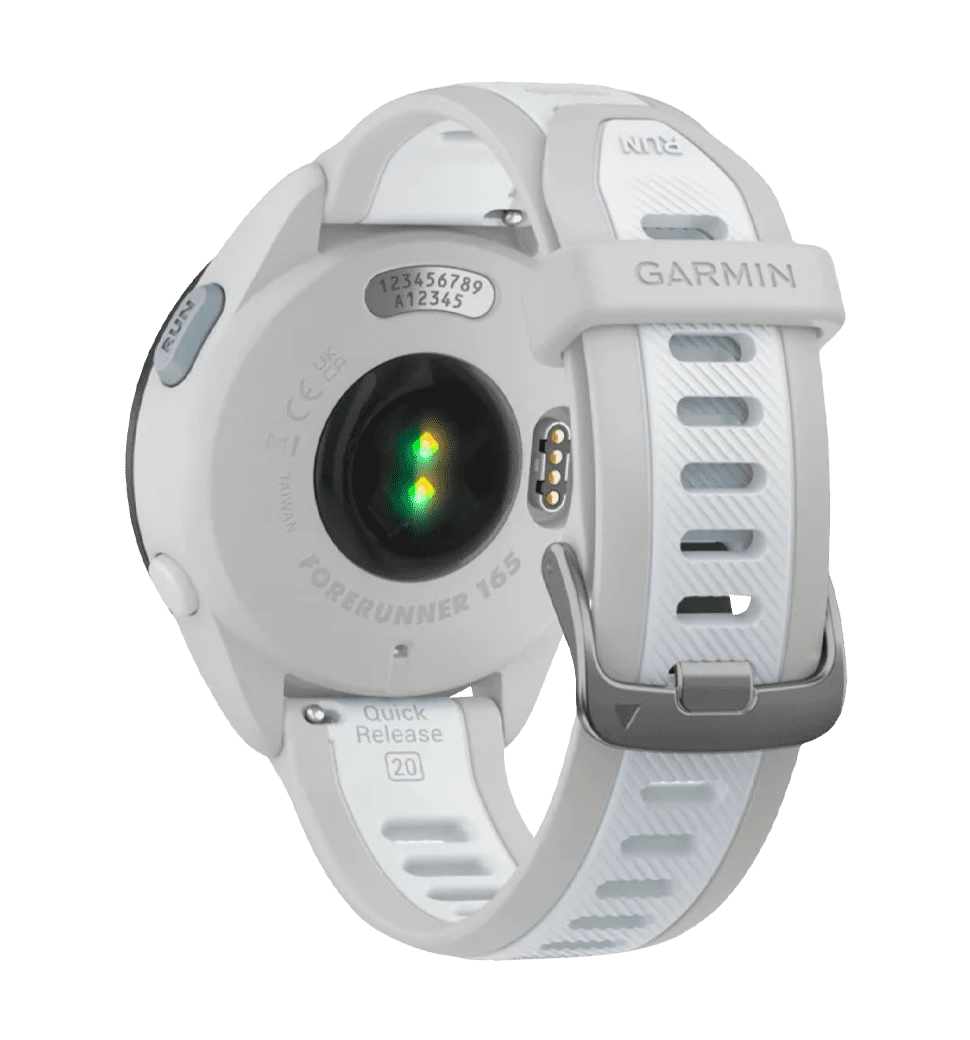 Смарт-часы Garmin Forerunner 165 Mist Gray/Whitestone (010-02863-21/A1) UA