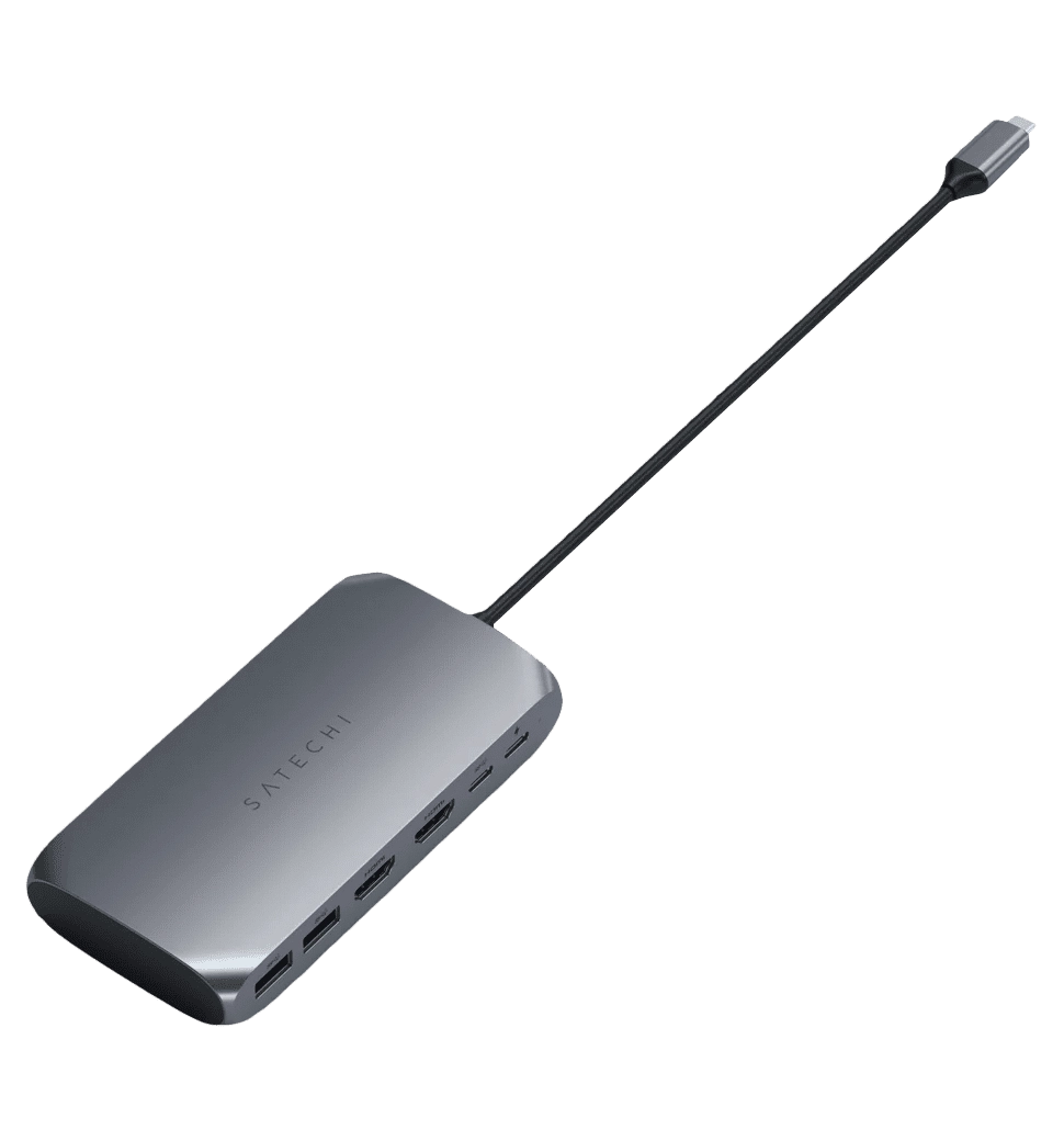 Satechi USB-C Multimedia Adapter M1 Space Gray (ST-UCM1HM)