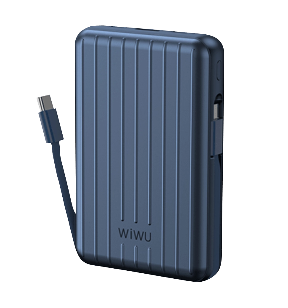 Внешний аккумулятор Wiwu Trunk Series 5000mAh, 22,5w (PP03) Blue