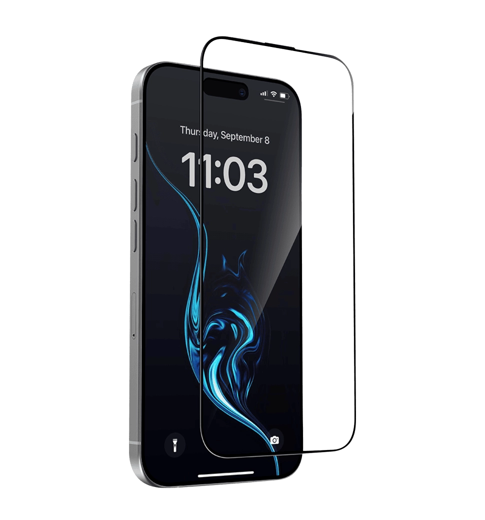 Захисне скло Benks GlassWarrior Sapphire Coating Screen Protector iP16 Pro Max （0.3/Black/S (C.M.C+.AP.BK.LS66)