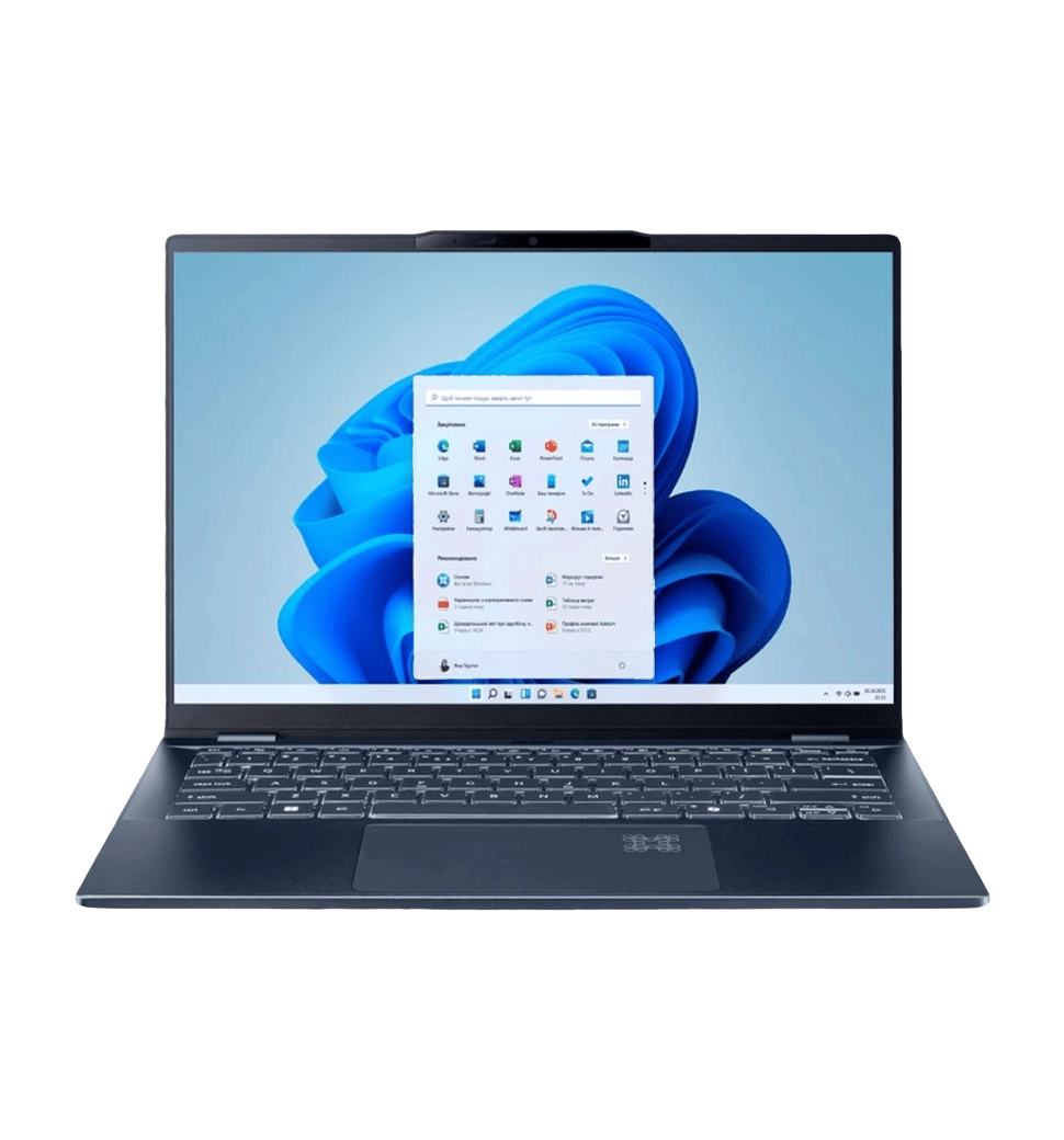 Ноутбук 14" Acer Swift 14 AI SF14-51 (NX.J2KEU.002) OLED/Intel U7-256V/16GB/F512GB/UMA/Win11/Blue