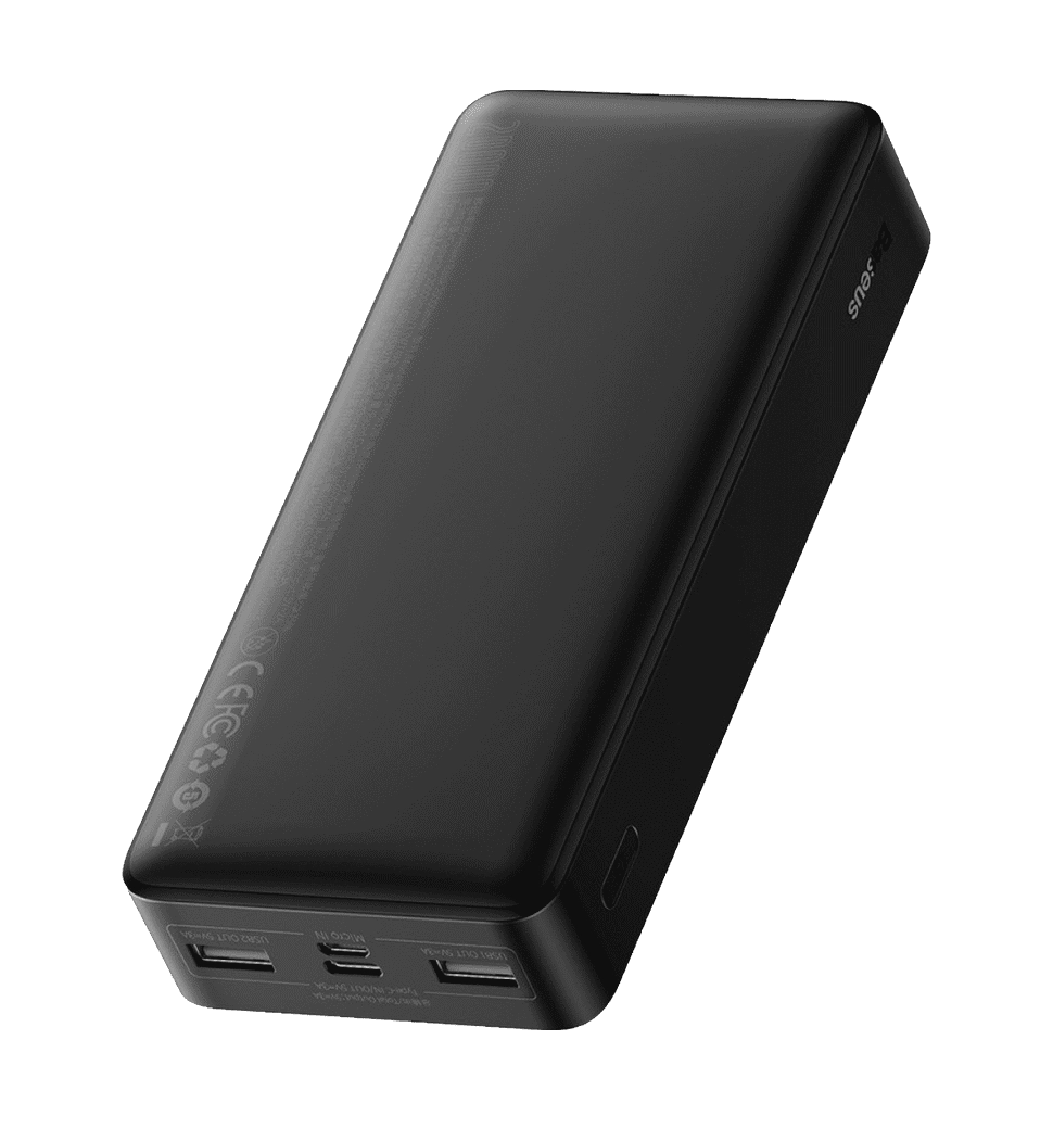 Доп батерея Baseus Bipow Overseas 15W 20000mAh Black (PPBD050101)